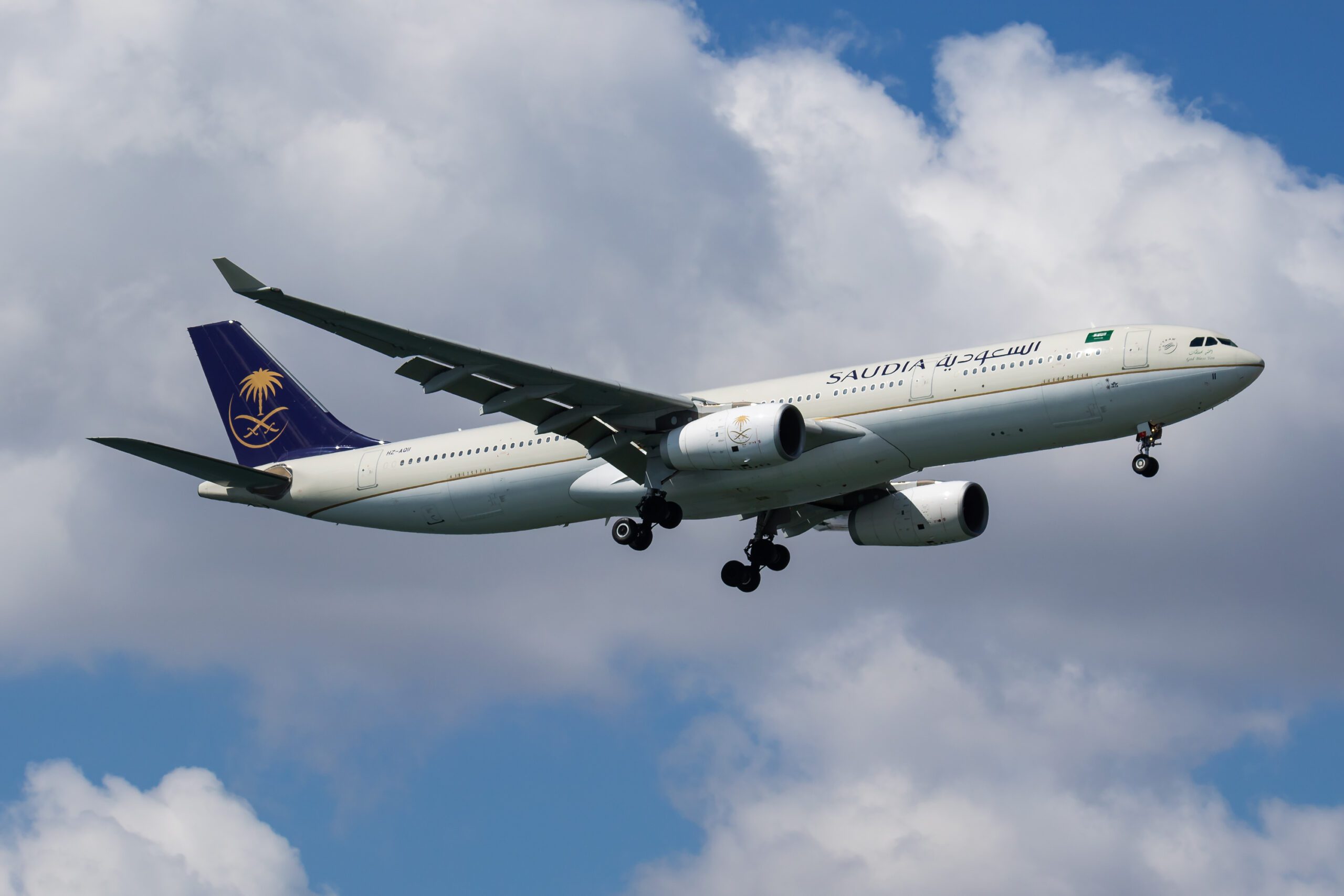 First A330-300 Airbus aircraft delivery to Saudi Arabian Airlines